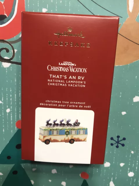 Hallmark 2020 That’s An Rv Cousin Eddie’s Christmas Vacation Ornament New