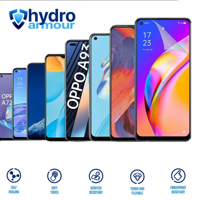 3pcs Non-foam Release And Scratch Mobile Phone Screen Protective Film Suitable For Oppo A18 A17 A16 A78 A77 A38 9h Hardness Touch Sensitive Tempered Film G 601099764366952 - Foto 4