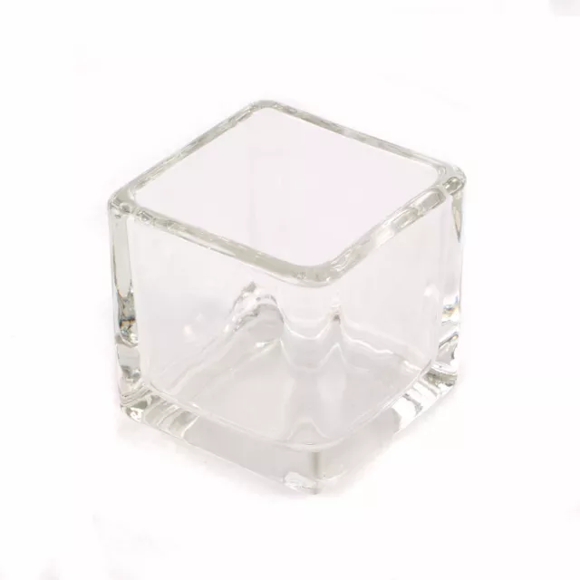 Cubo Vela Tarro de Cristal 8cl X 10