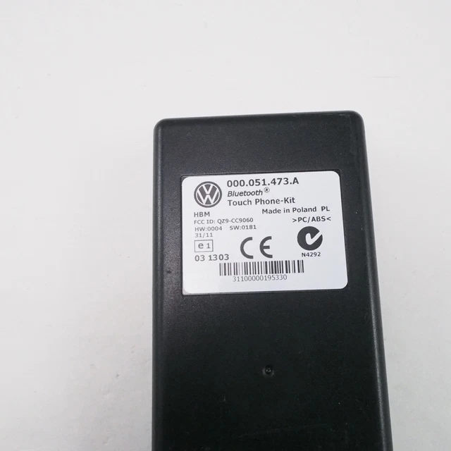 Volkswagen Polo 6R MK5 2009 2017 Bluetooth Module 000051473A Genuine 2