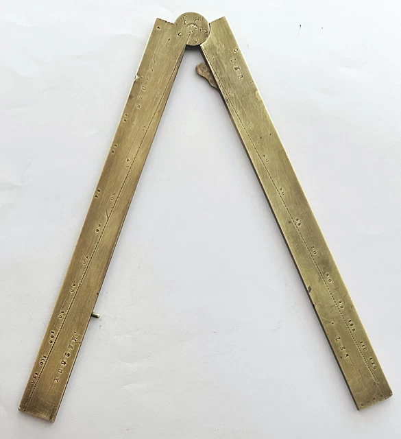 Compas Pointes Sèches Droit En Laiton Plastimo