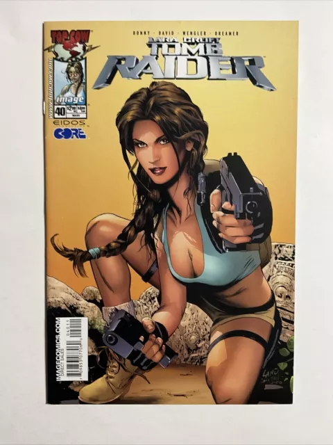 Tomb Raider #40 (2004) 9.2 NM Top Cow Key Issue Greg Land Variant Cover Comic