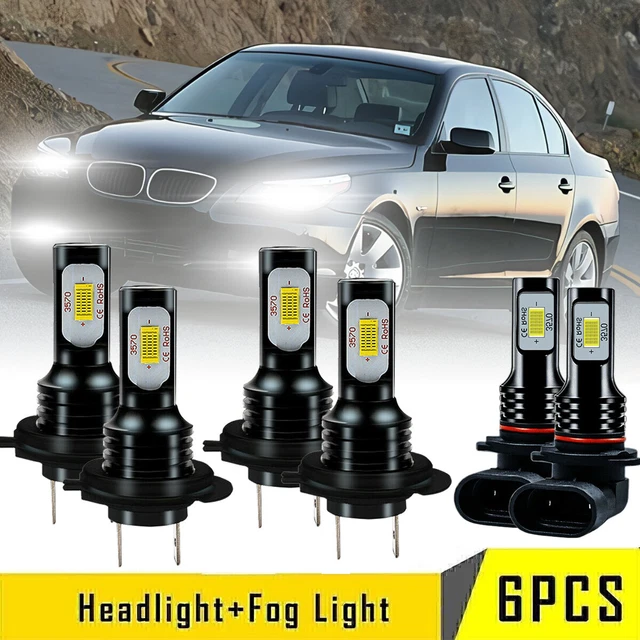 2Pcs LED Fog Lamp Bulbs For Subaru Forester SF 1997 1998 1999 2000 2001 2002 Car Front Fog Light 3030SMD Bright White 6000K - 34