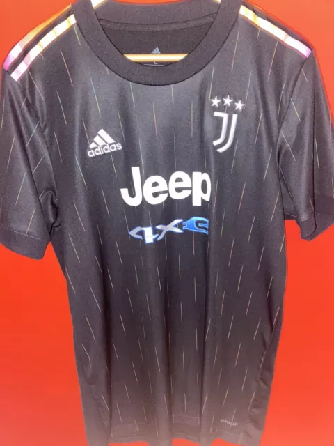 Juventus Adidas Official 2021 Away Football Shirt Mens Large