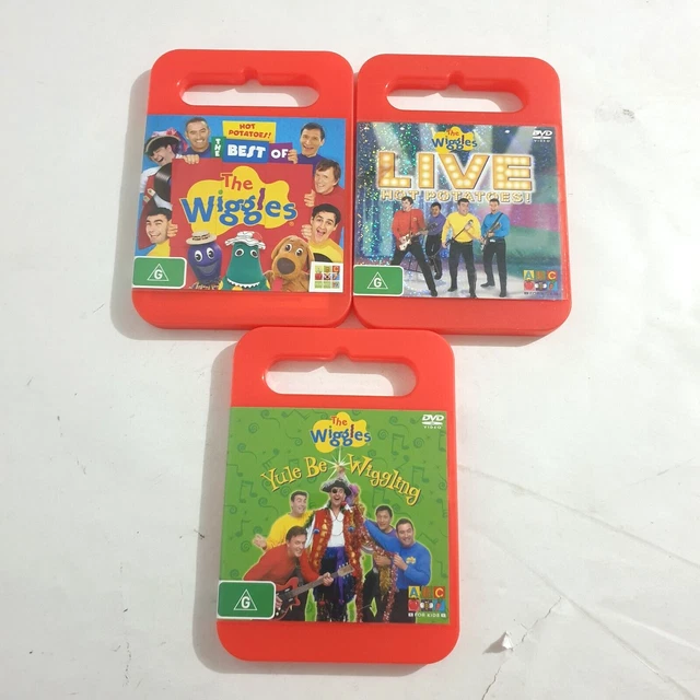 3X THE WIGGLES DVD Original Cast Best Of Live Christmas Yule Region 4 ...