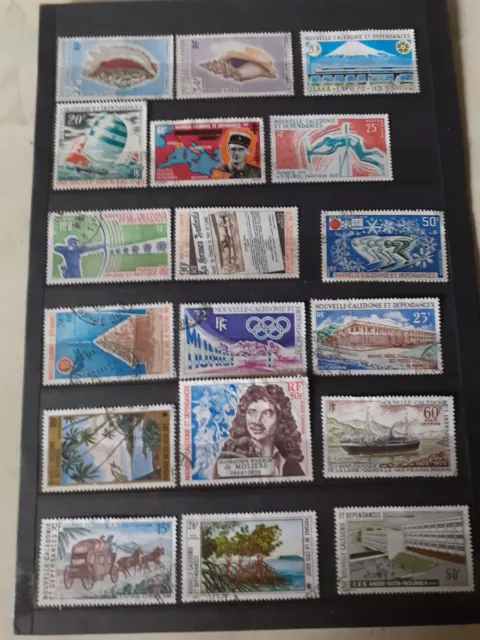 Lot De Timbres De Nouvelle-Caledonie