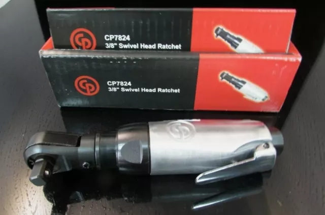 Chicago Pneumatic 7824 3/8" Drive 4 Position Swivel Air Ratchet