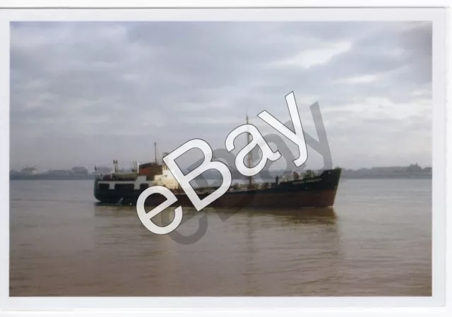 Ship Photo - Onward Progress -Tanker - Underway River Wyre,Fleetwood - 1960's 