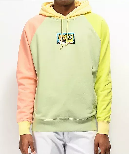 Tf x spongebob color block 2025 hoodie