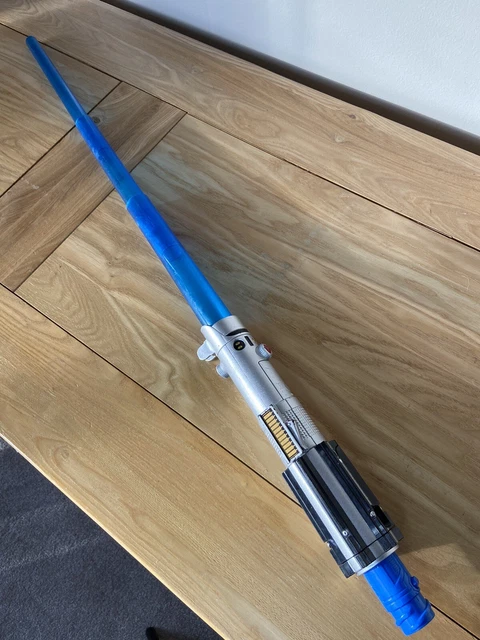Star Wars Bladebuilders Anakin Skywalker Blue Lightsaber Extendable Hasbro 2015
