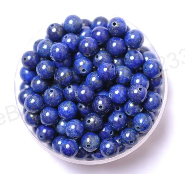 Wholesale Natural Gemstone Round Spacer Loose Beads 4MM 6MM 8MM 10MM 12MM