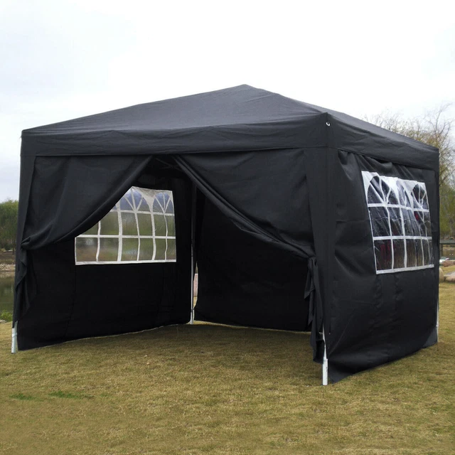 3x3m Pavillon Festzelt Picknicks Partyzelt Gartenzelt Wasserdicht Zelt Pergolen