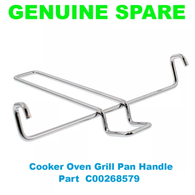 Cooker Oven Grill Pan Handle C00268579 Genuine INDESIT