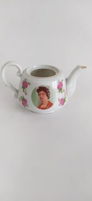 Persian Pahlevi Empress Suraya Esfandiary Porcelain Coffee Pot