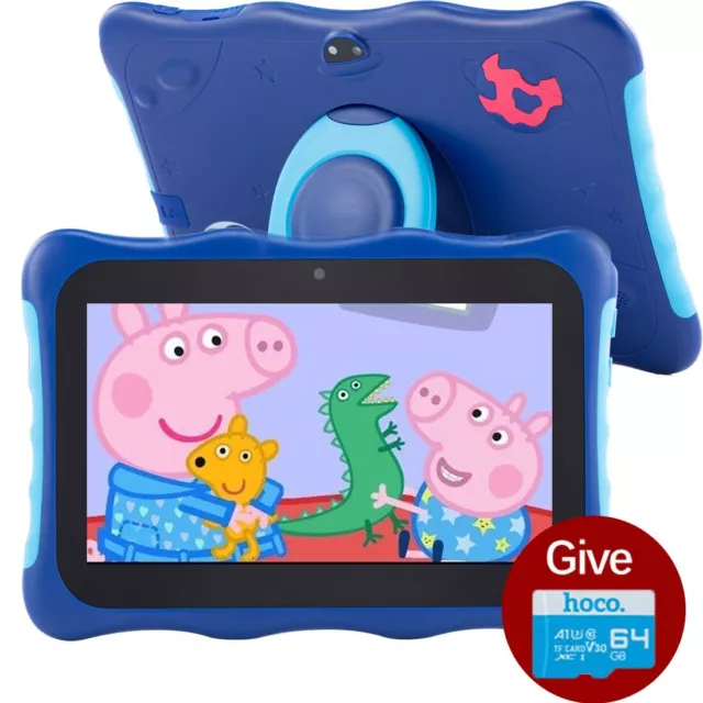 A9 Kids Kinder Tablet 32GB ROM/64GB-SD Android WIFI Dual Kamera Quad Core GPS