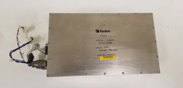 RADIAN Model 2395 Digital Tuned Oscillator