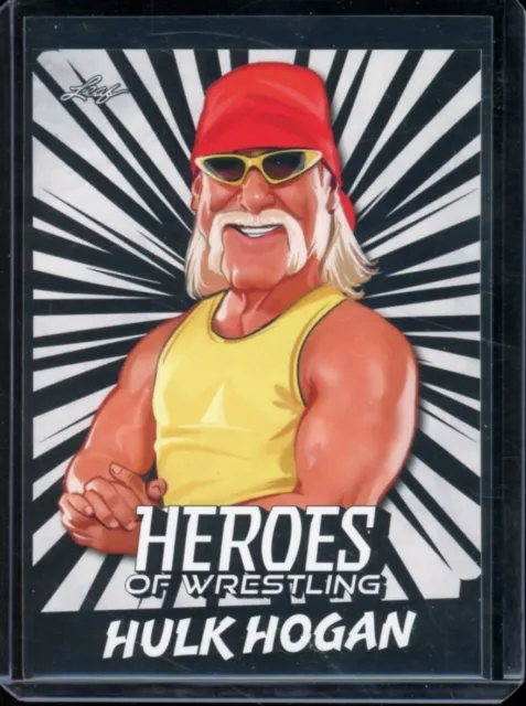 2023 LEAF HEROES of Wrestling White Hulk Hogan #B-4 $1.99 - PicClick