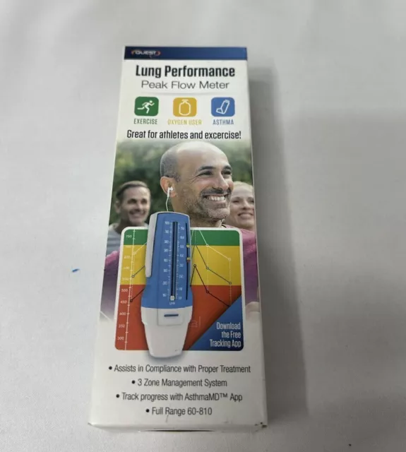 QUEST Asthma MD Lung Performance Peak Flow Meter  K142