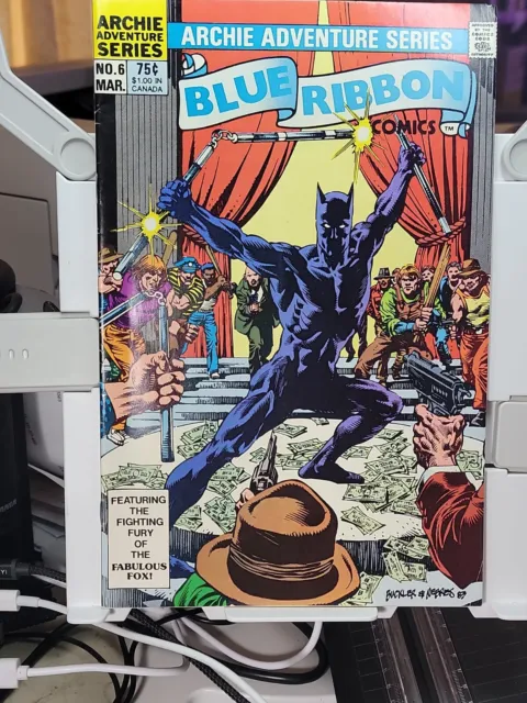 Blue Ribbon Comics Vol 2 #6 March 1984 Archie Adventure Series Comic Book