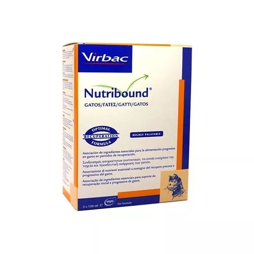 NUTRIBOUND cat liquid Convalescence support complementary food 3x150 ml