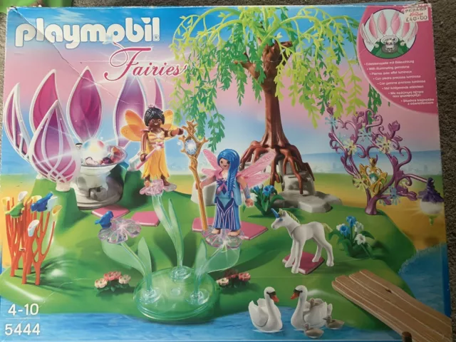 Playmobil Fairies 5444 Excellent Condition. Boxed & Instructions, Working Lights