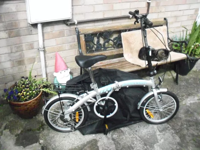 PROTEAM FOLDING BIKE 6 shimano gears 16 wheels bicycle fold up v brakes 130.00 PicClick UK