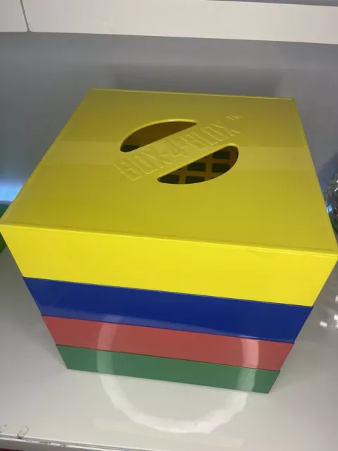 BOX-4-BLOX LEGO BLOCKS Brick Storage Sorter Sifter Container 10 Cube 4  Levels $75.00 - PicClick