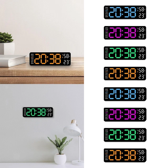 Horloge murale déco moderne Seiko avec pendule et Guadeloupe