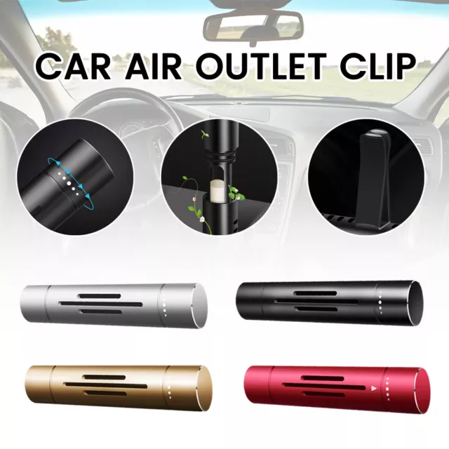 Air Freshener Modern Vent Clip Essential Oil Car Diffuser Perfume Fragrance