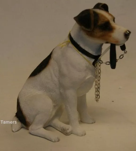 Walkies Jack Russell Ornament Figurine by Leonardo Sitting Jack Russell Statue 3