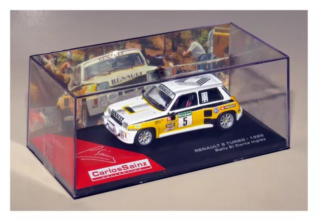 Ixo-Altaya 1:43  Renault 5 Turbo  Rally El Corte Ingles  1985   C. Sainz-A. Boto 2