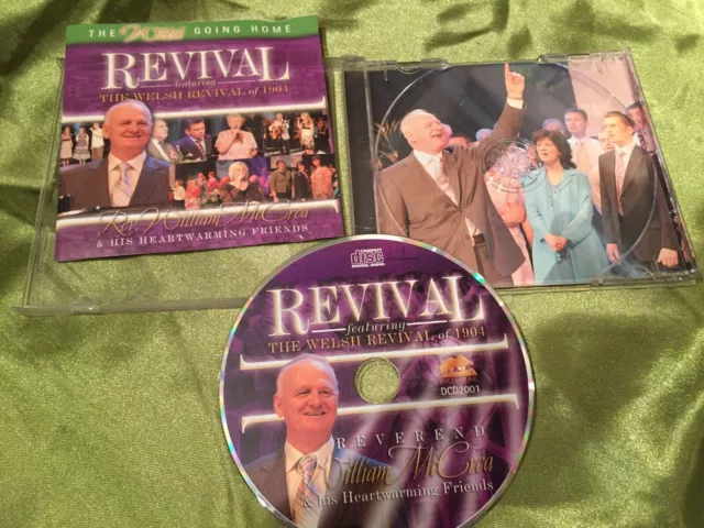 REV. WILLIAM McCREA & FRIENDS - REVIVAL: THE WELSH GOING HOME - DAYBREAK 2007 CD