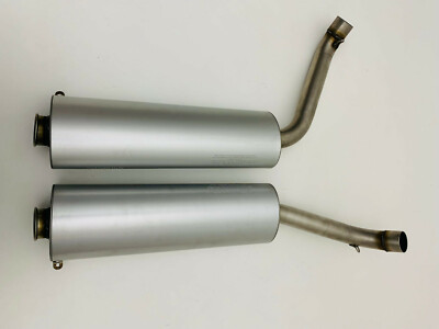 Termignoni COPPIA TERMINALI MARMITTE EXHAUST TERMIGNONI DUCATI MONSTER S4 OVALE BASSO DM 50 