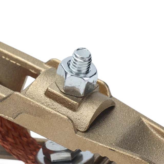 Morsetto da terra 600A ottone terra a forma di supporto per saldatura taglio