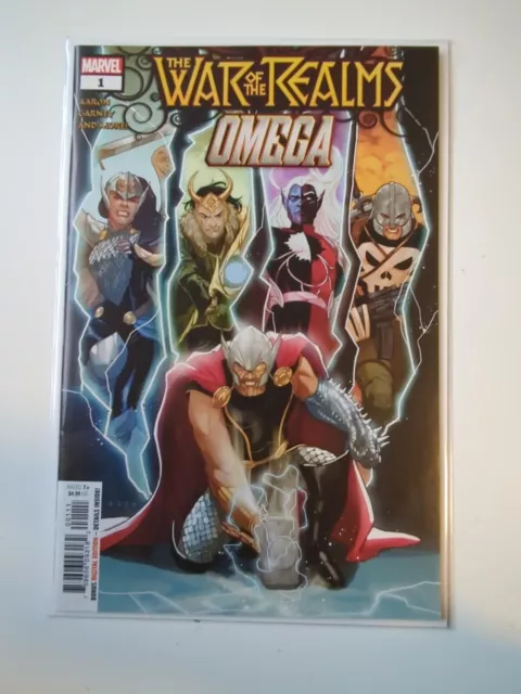 WAR OF THE REALMS: OMEGA #1 - 1ST JANE FOSTER AS VALKYRIE - 2019 Marvel comics