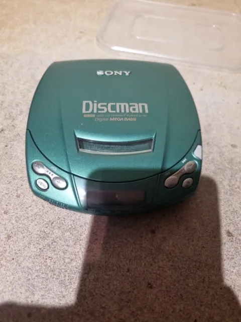 Sony D191 Discman - CD Walkman - Portable CD Player - Blue - VGC (D-191/LC)