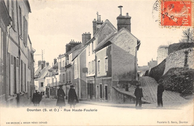 91-Dourdan-Rue Haute Foulerie-N 6012-H/0193