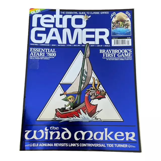 Retro Gamer Magazine Issue 121 - GC/Zelda: The Wind Waker/Atari 7800/C64 🐙
