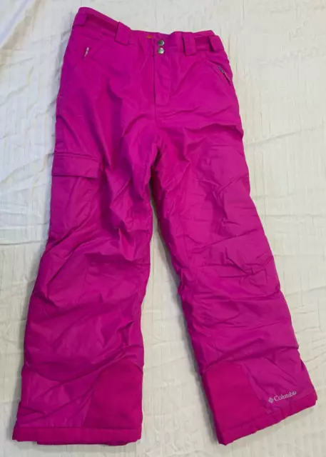 Columbia Bugaboo Omni Heat Girls Snow Ski Pants Size M 10-12