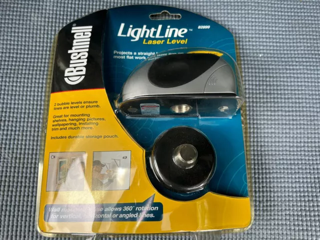 Láser Bushnell Lightline nivel 82899 totalmente nuevo fácil de usar nivel de línea recta