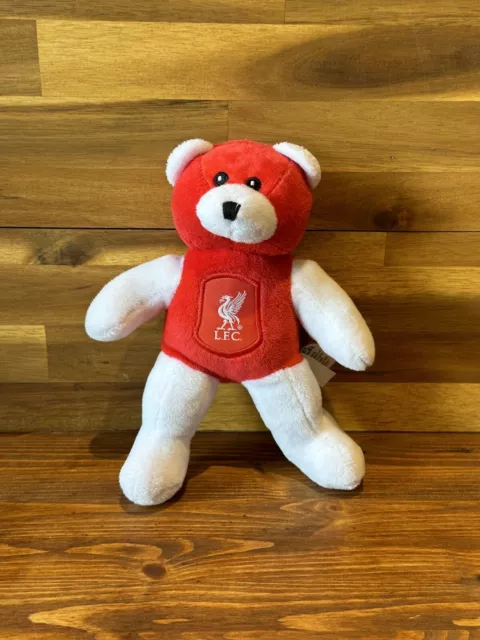 Liverpool FC Teddy Bear 20cm Plush Beanie Soft Toy LFC Official New Free P&P