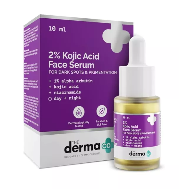 The Derma Co 2% Kojic Acid Face Serum with 1% Alpha Arbutin & Niacinamide SERUM