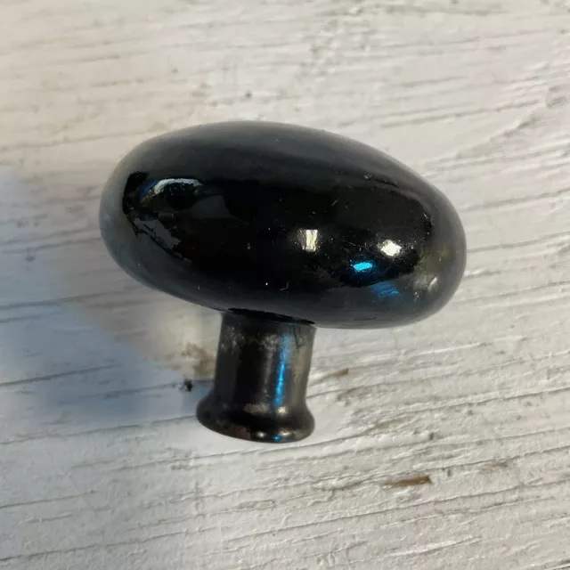 Antique Black Porcelain Door Knob UsedToolShopCom