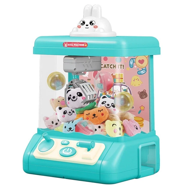 Arkyomi Mini Machine à Griffe Bonbons Poupées - Gachapon Électrique Avec Musique - Jouet Enfants