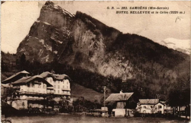 CPA SAMOENS - Hotel BELLEVUE et le Criou (439260)