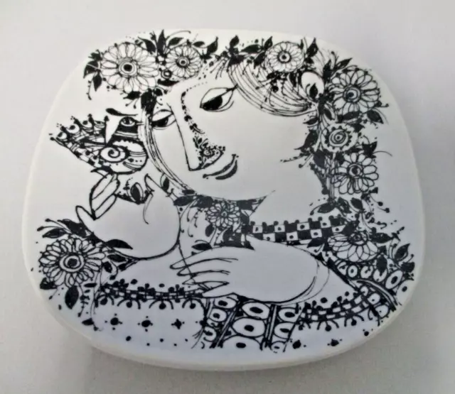 1960's Rosenthal Studio-Linie Bjorn Wiinblad Design Dish Plate Germany 11.3cm VG