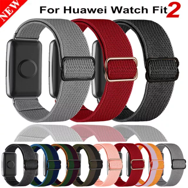 Nylon Loop Adjustable Sports Replacement Wrist Band Strap For Huawei Watch Fit 2