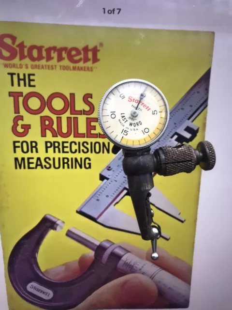 Vintage LS Starrett Micrometer No: 711Gauge/ meter Complete in Box