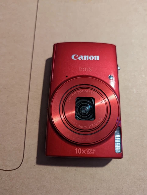 Appareil photo Numérique Compact CANON IXUS 180 Zoom 10X 20MP wifi ROUGE