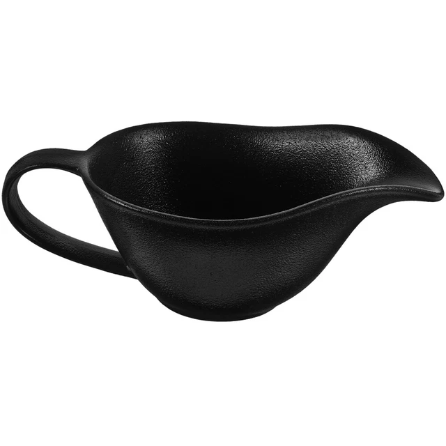 Saucière En Céramique Blanche Avec Anse - Résistante Chaud/froid - Pour Sauce, Condiments, Table